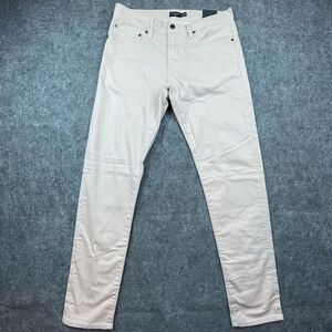 Club Monaco Jeans Mens 31/32 Pink Coupe Super Slim Fit Skinny Pastel Summery